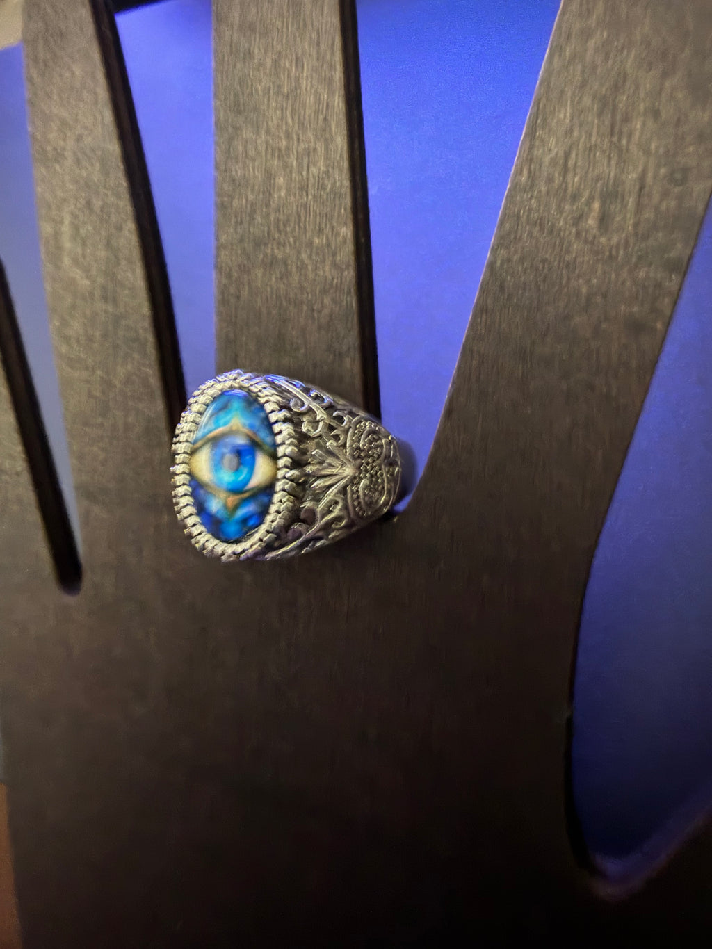 Blue Eye Ring