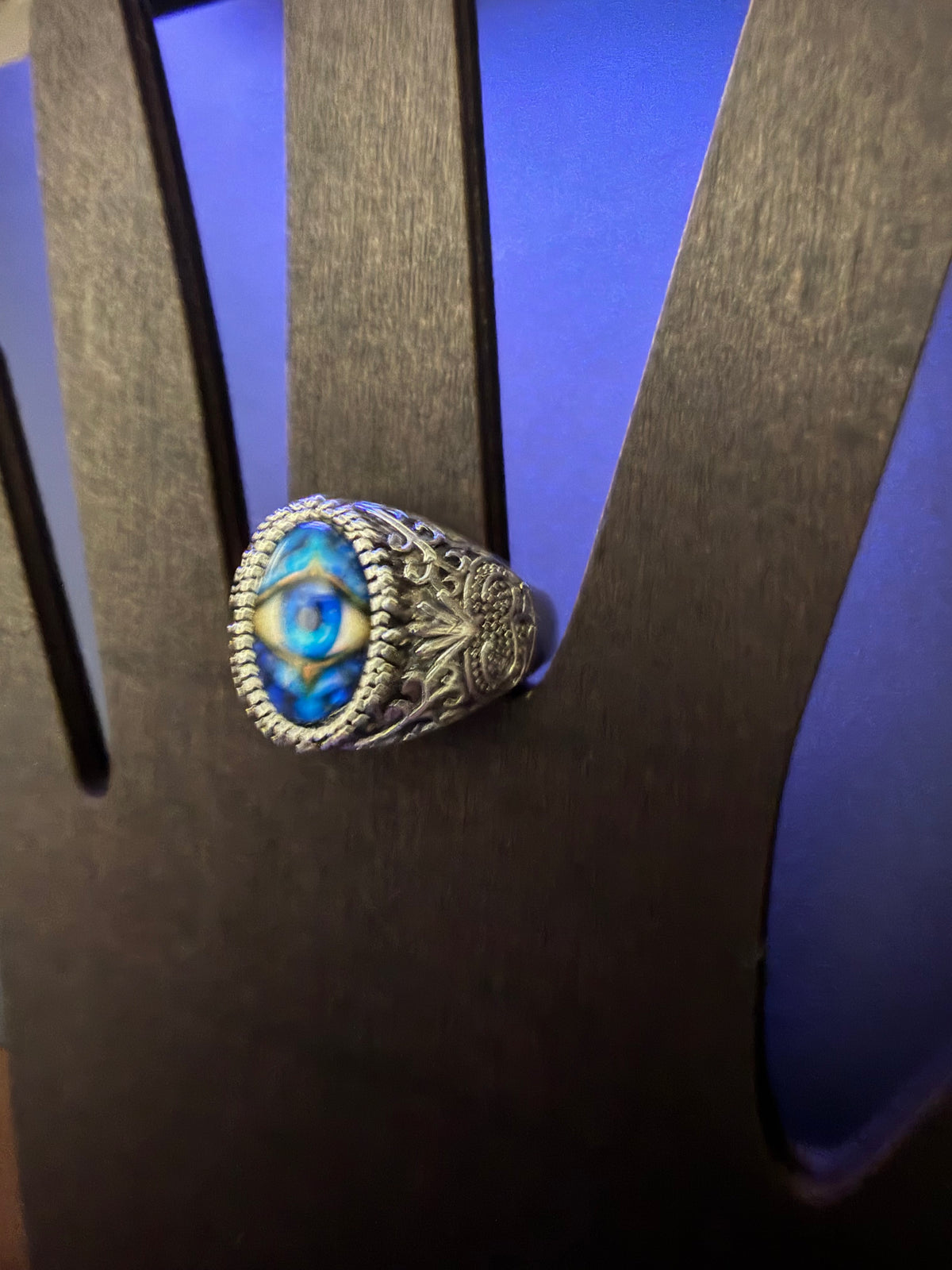 Blue Eye Ring