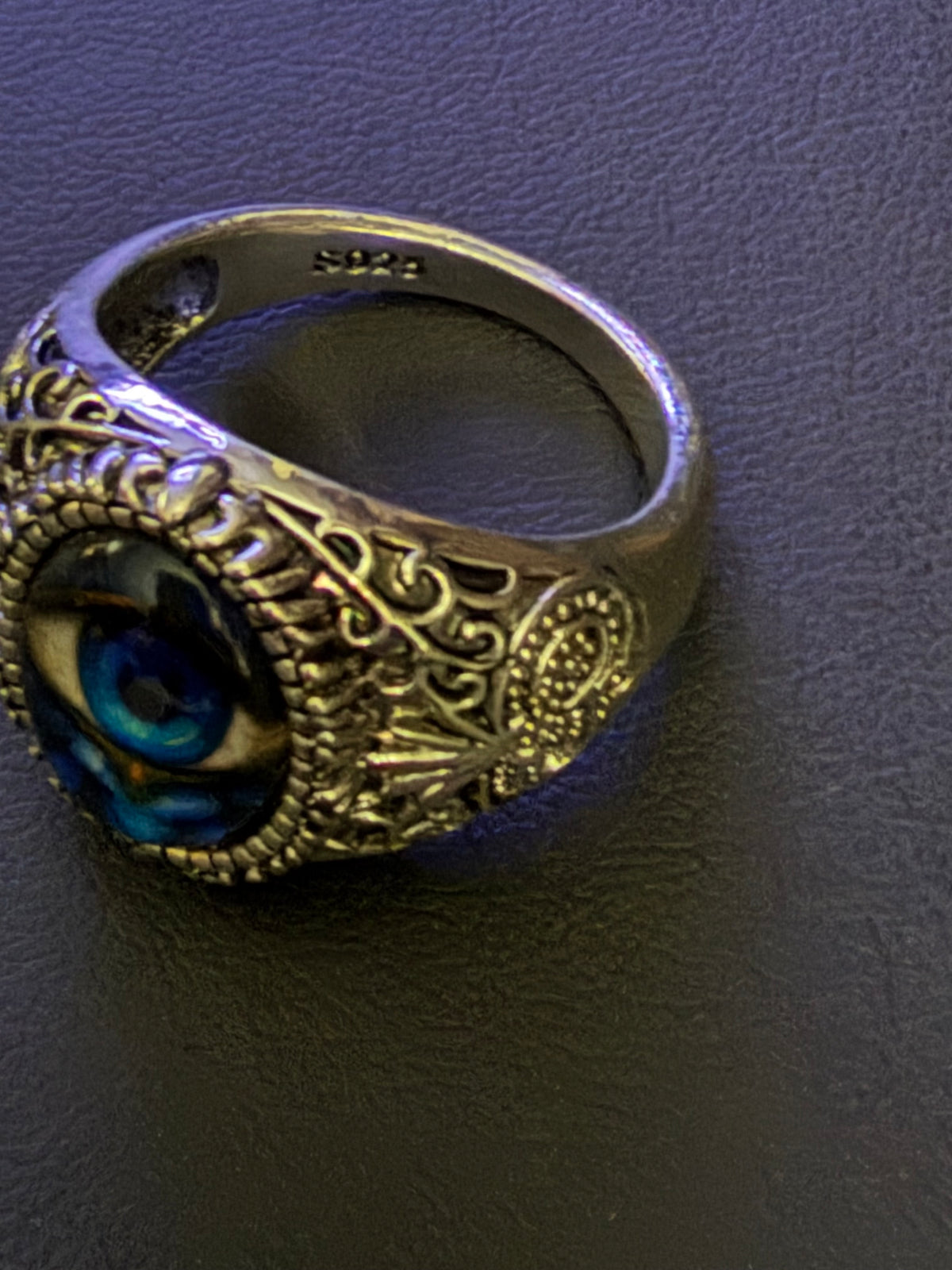 Blue Eye Ring