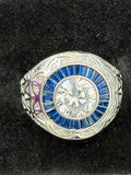 Mans 925 Silver Signet Ring