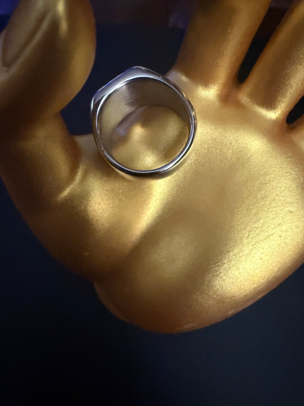 Stainless steel ring
