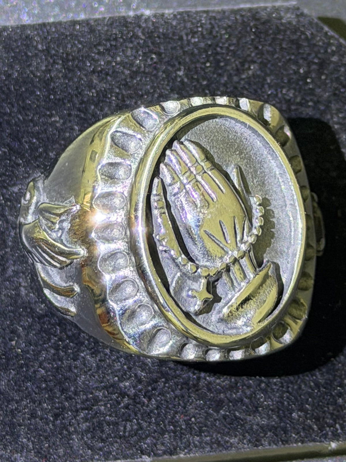 Stainless Steel Praying Hands