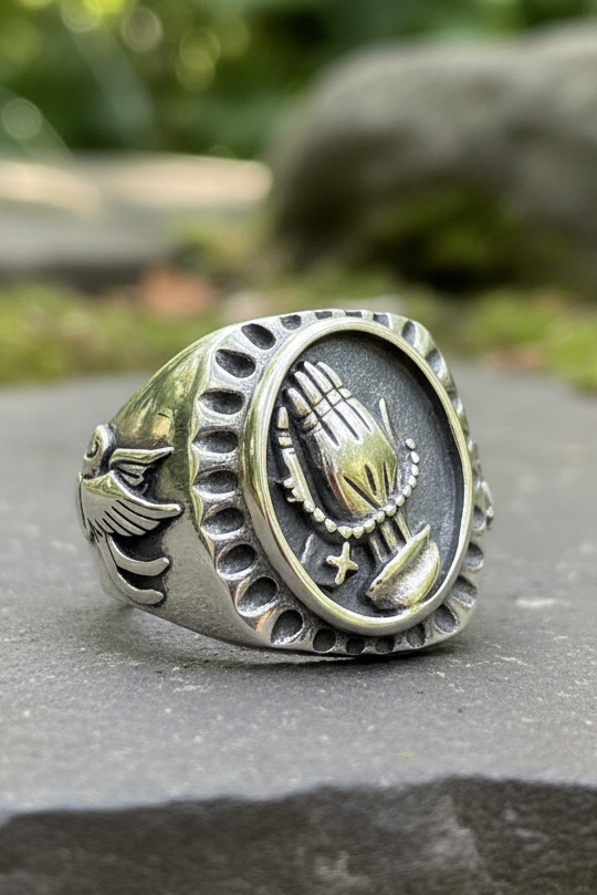 Stainless Steel Praying Hands