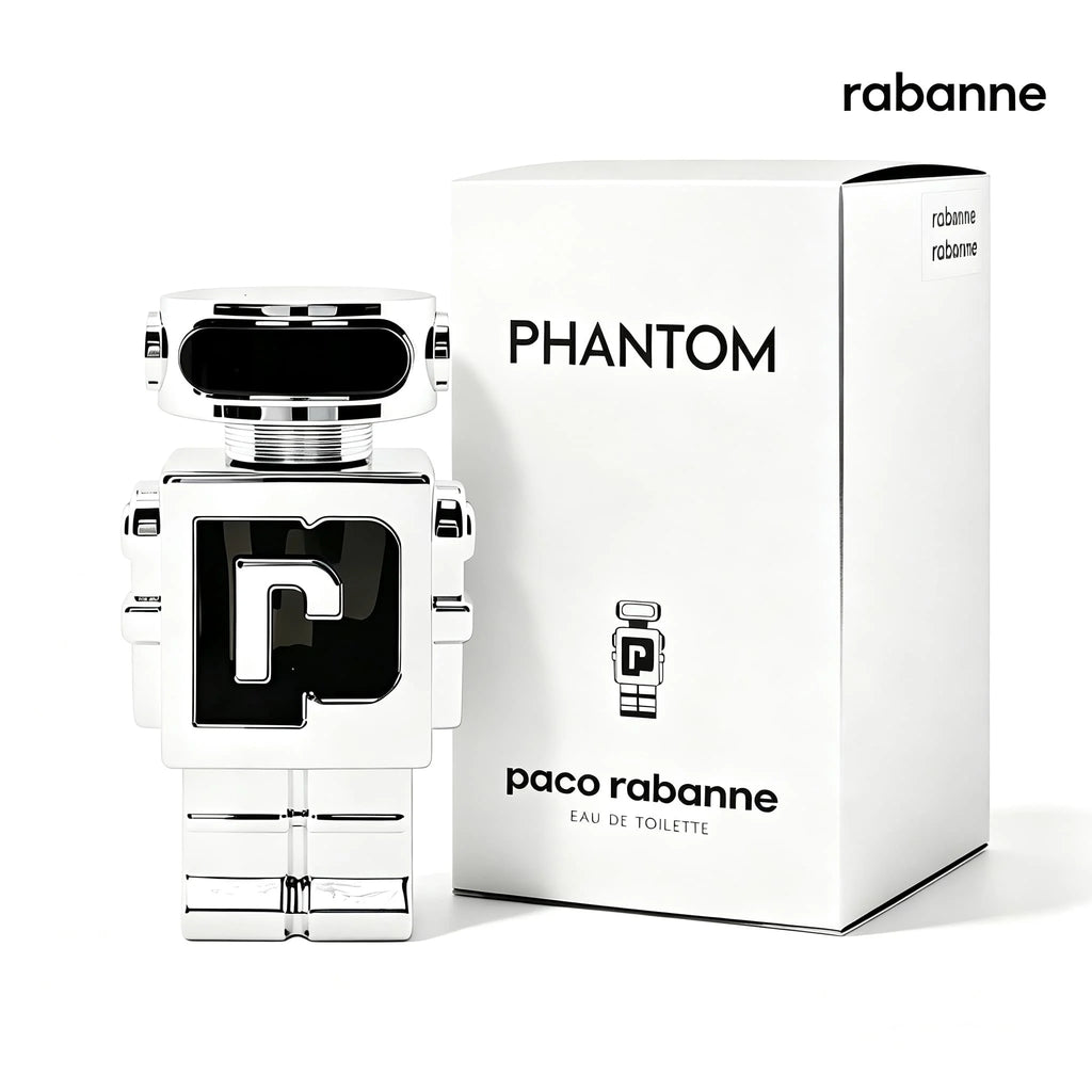 Rabanne Phantom Men's Perfume 3.4 oz. 100 ml Is a Combination of Lavender, Vanilla and Vetiver Fragrance, Wood and Amber Fragrance - Lasting, charming, Reusable Perfume Spray.