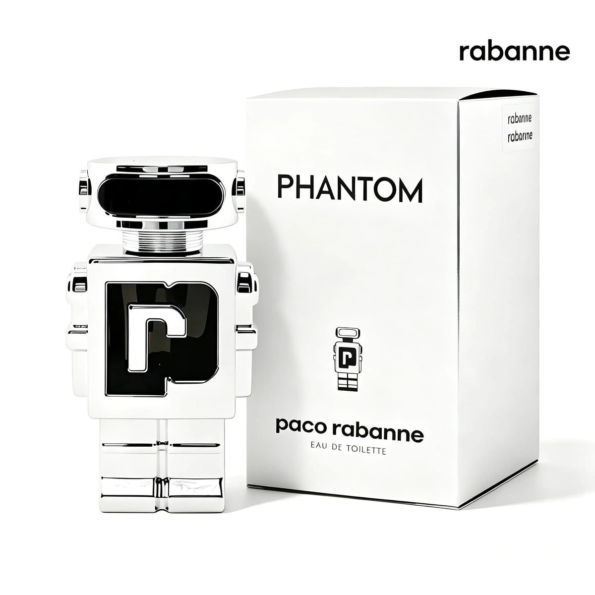 Rabanne Phantom Men's Perfume 3.4 oz. 100 ml Is a Combination of Lavender, Vanilla and Vetiver Fragrance, Wood and Amber Fragrance - Lasting, charming, Reusable Perfume Spray.