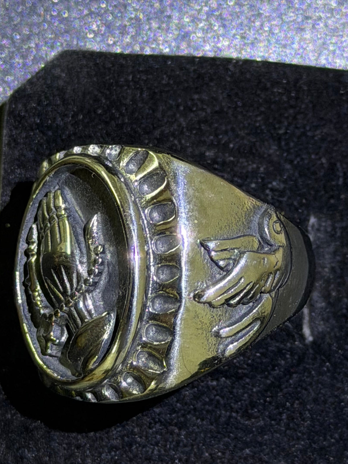 Stainless Steel Praying Hands