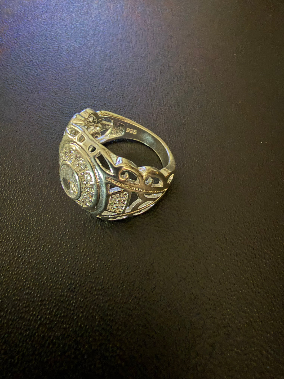 925 Silver Signet Ring