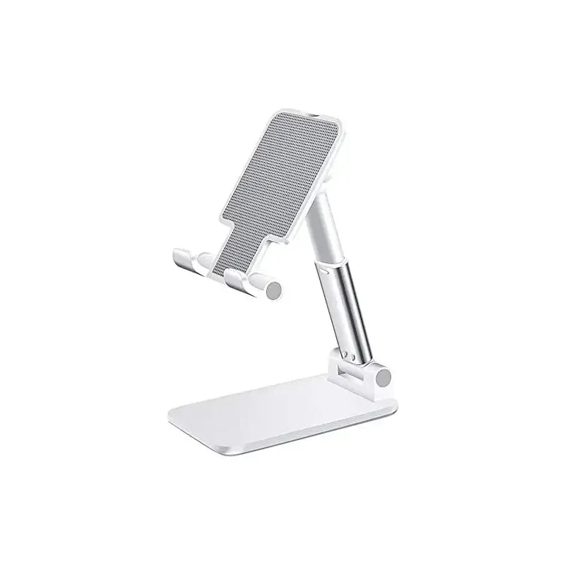 Adjustable Phone Stand for Desk – Foldable Tablet Holder, Sturdy Portable Cradle for Most Phones & iPads