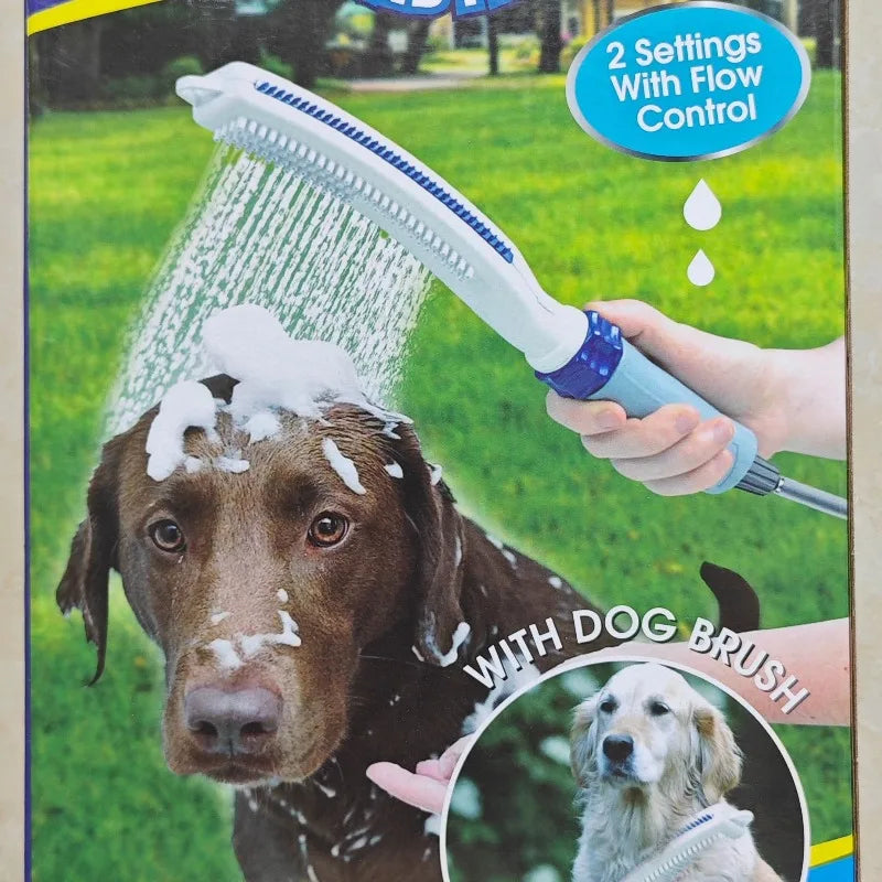 Multifunctional Pet Bath Brush Shower Head Dog Massage Shower Hose with Cat/dog Switch Pet Products Supplies Clean Accessories