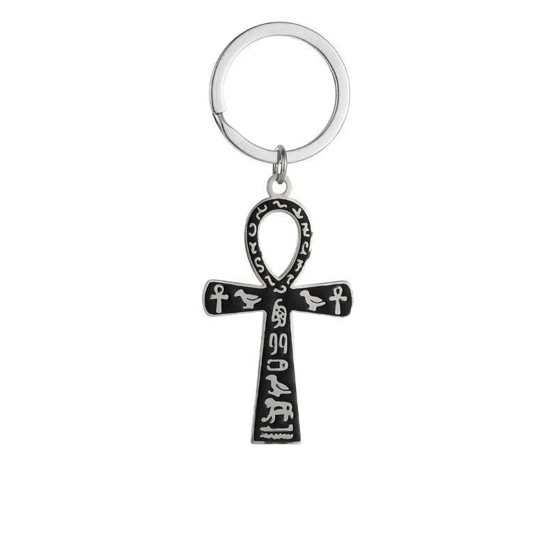 Egyptian Ankh Cross Ankh Earrings Life Symbol for Women, Lightweight Tassel Dangle Style, Daily Party Vacation Date Weekend