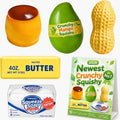 5PCS Crunchy Squishy Toy Set, Multi-Item Party Favor Packs, Slow Rising Squeeze Balls with Crunchy Texture, Soft Sensory Fidget Toys, Fun Desktop Toys for Party Favors, Gift Bags, Birthday Gifts and Holiday Gifts