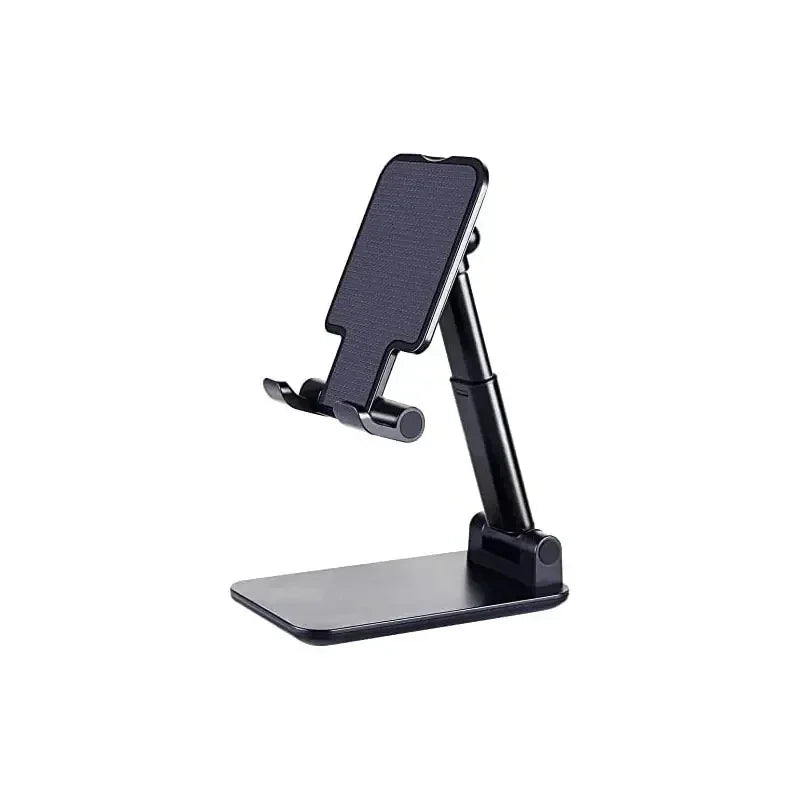 Adjustable Phone Stand for Desk – Foldable Tablet Holder, Sturdy Portable Cradle for Most Phones & iPads