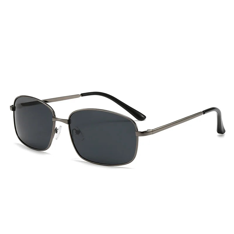 Eyewear Men Smart color-changing Polarizing Sunglasses Retro Driving anti-glare anti-UV Fishing Sun Glasses Sports Cycling T203