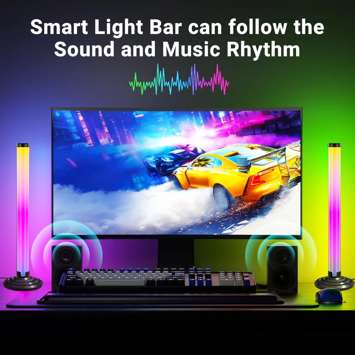 270° RGB Desk Atmosphere Light with Remote