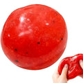 Slushy Watermelon Squishy, Slushie Squishy Watermelon with Slush Inside, Fruit Slush Stress Ball for Adults
