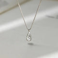 Korean Sparkling Starry Zircon Pendant Necklace For Women Jewelry 2026 Trending New Fashion Women's Silver Color Necklaces