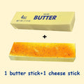 Butter Stick Squishy Toy Slow Rising Squeeze Toy Butter Bar Brick Squishy Fidget Toy Anti Stress Release Hand Relax Gift Toy