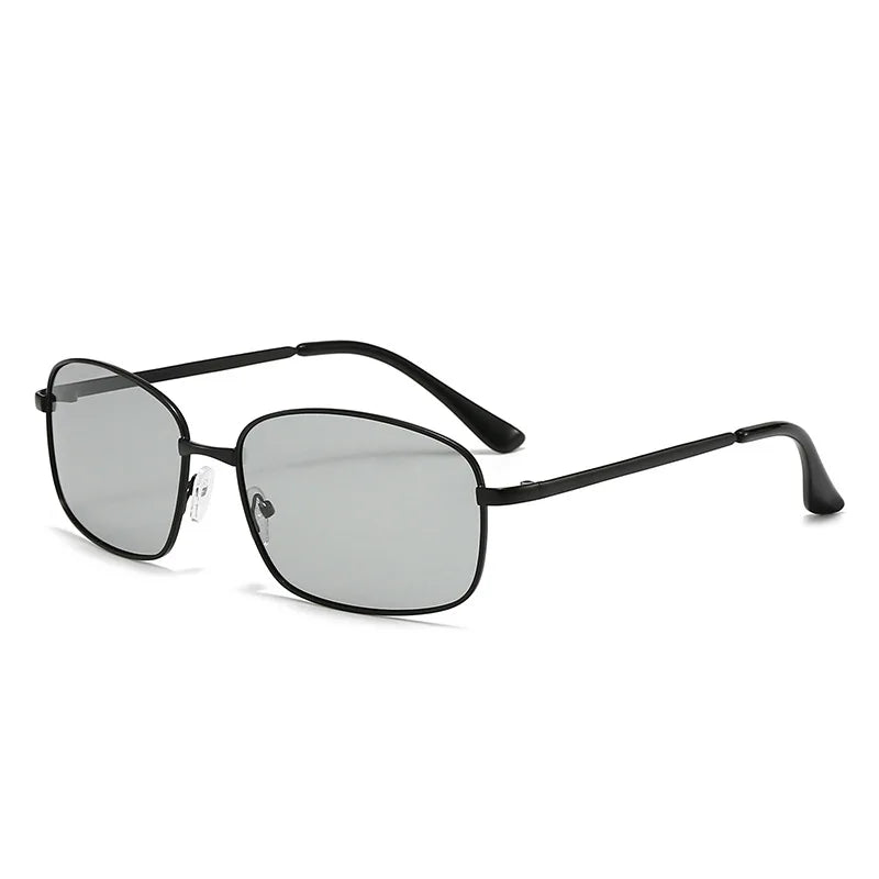 Eyewear Men Smart color-changing Polarizing Sunglasses Retro Driving anti-glare anti-UV Fishing Sun Glasses Sports Cycling T203