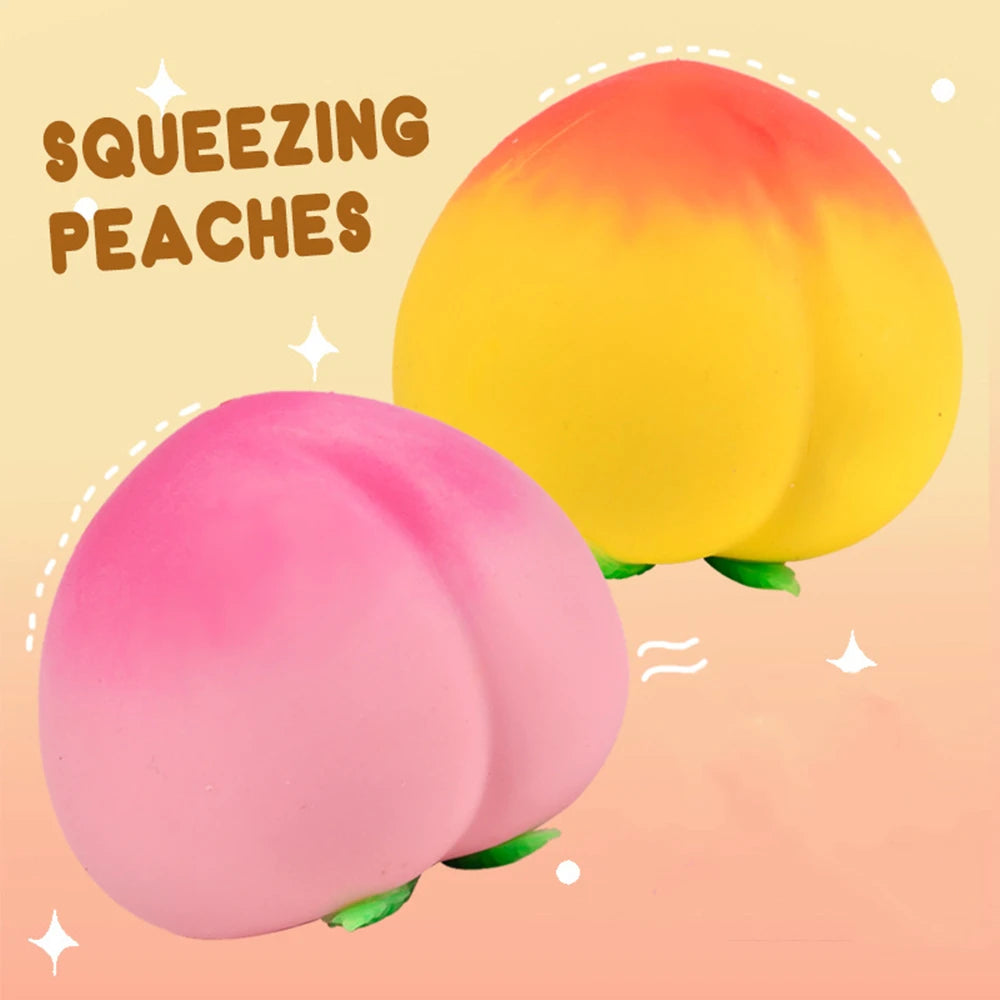 Soft Strawberry Fruit Squishy Toy – Slow Rising Stress Relief for Kids & Adults, Squeeze Anti-Anxiety Sensory Fidget Toy