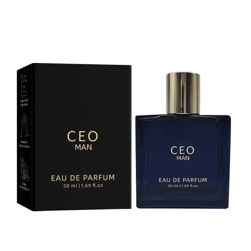 Classic High-end Men's Perfume  Men's Lasting Scent Couples Date Eau De Parfum Exudes Captivating Charm Fresh Sandalwood Vanilla