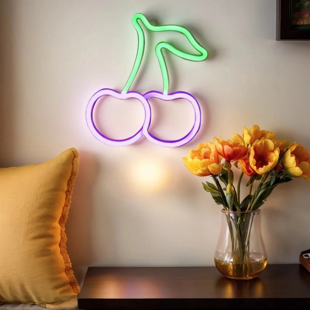 LED Neon Sign with USB/Battery for Bar Bedroom Game Room Wedding Party Wall Decor Christmas Gift Customizable Lighting