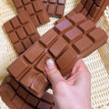 1/3PCS Simulated Chocolate Squishy Squeeze Toy PU Soft Slow Rebound Fidget Toys Stress Relief Sensory Squeeze Toys