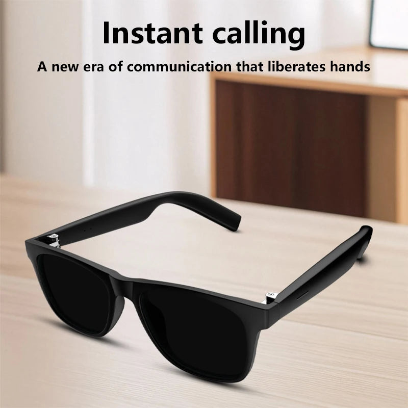 Lenovo AI Smart Glasses 8K Remote Control Touch 1600W Pixels Camera Recording Voice Assistant Translator Bluetooth Sunglasses