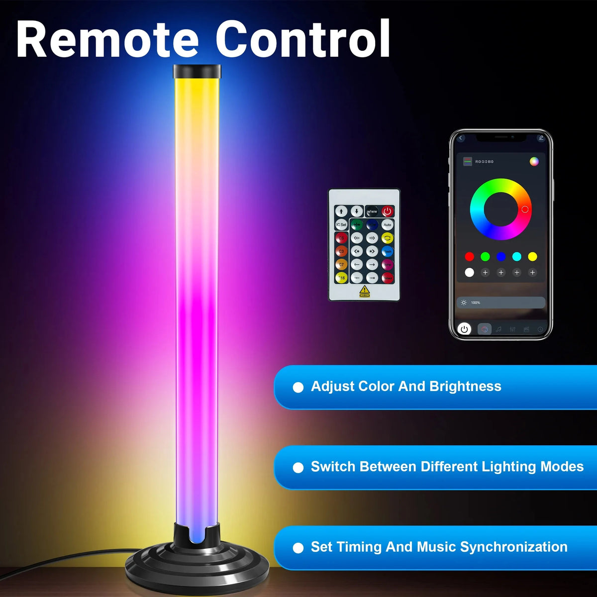 270° RGB Desk Atmosphere Light with Remote