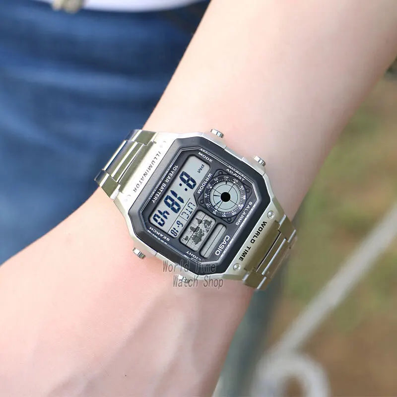 Casio Watch Explosion Watch Men Set Brand Luxury LED Military Digital Watch Sport Waterproof Quartz Men Watch Relogio Masculino