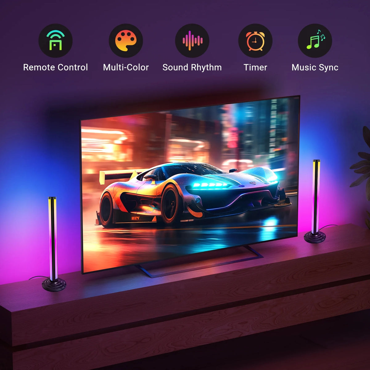 270° RGB Desk Atmosphere Light with Remote